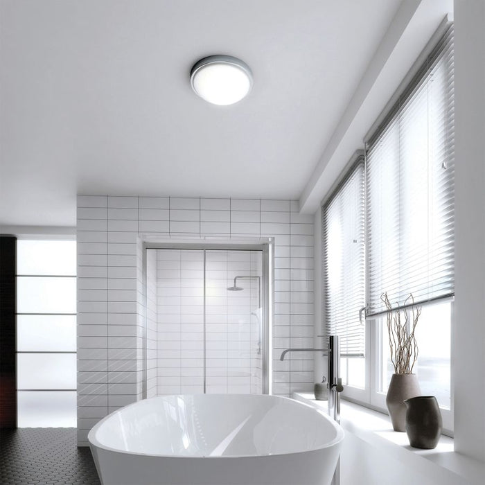 HiB Momentum Circular Ceiling Light - Chrome - 0690