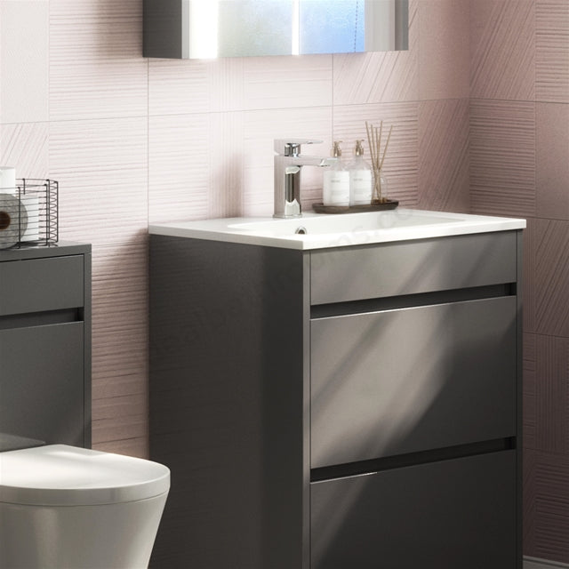 Pebble Mono Basin Mixer w/ Pop Up Waste - Chrome