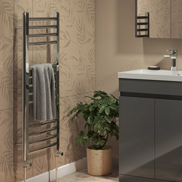 Kelvin Straight 1000 x 400mm Towel Warmer - Chrome