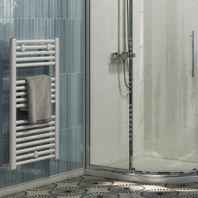 Kelvin Electric 920 x 480mm Towel Warmer - White