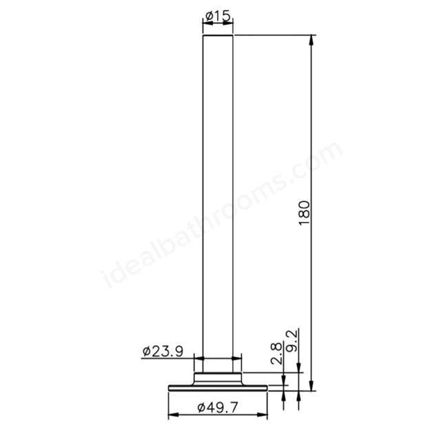 Sleeve Set 18mm x 300mm - Chrome