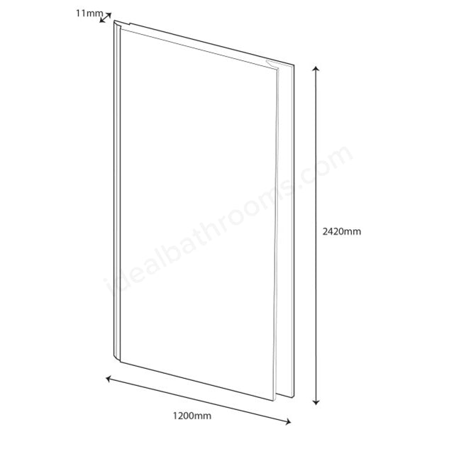 2440mm x 1185mm Wall Panel Milanese Stone - PBPW019