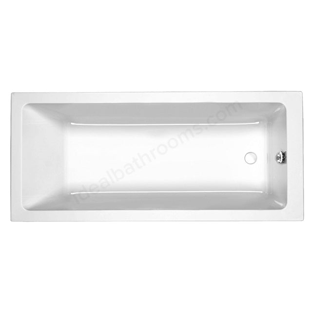 1500 x 700mm Single Ended Bath White - 02141