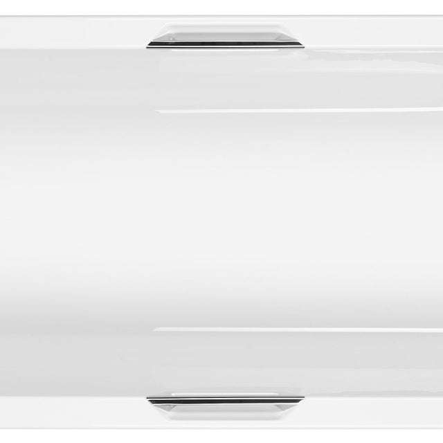 1650 x 700mm Single Ended Bath White - 02523