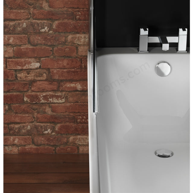 1600 x 700mm Single Ended Bath White - 02420