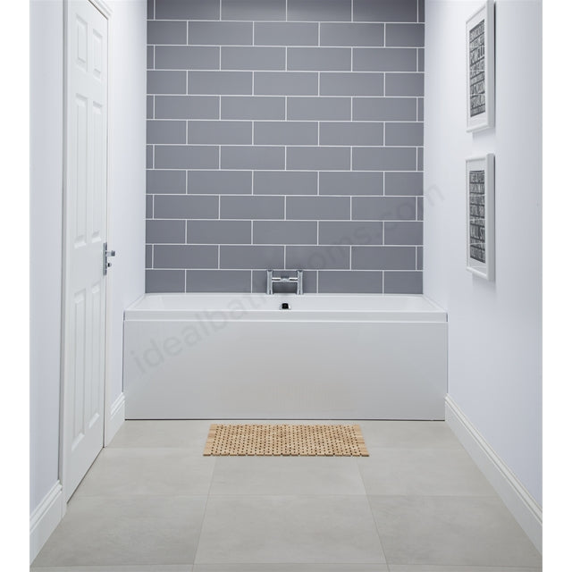 1650 x 700mm Double Ended Bath White - 02521