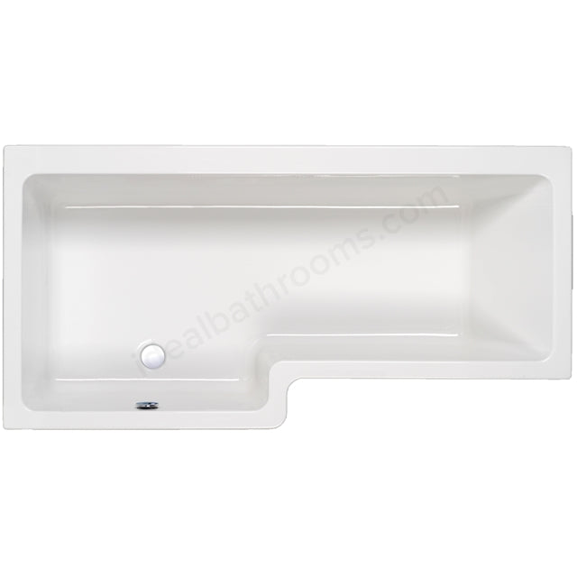 1500mm Shower Bath Left Handed Carronite - 02174