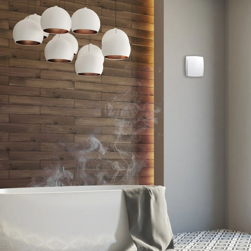 HiB Breeze Bathroom Extractor Fan - White - 31100