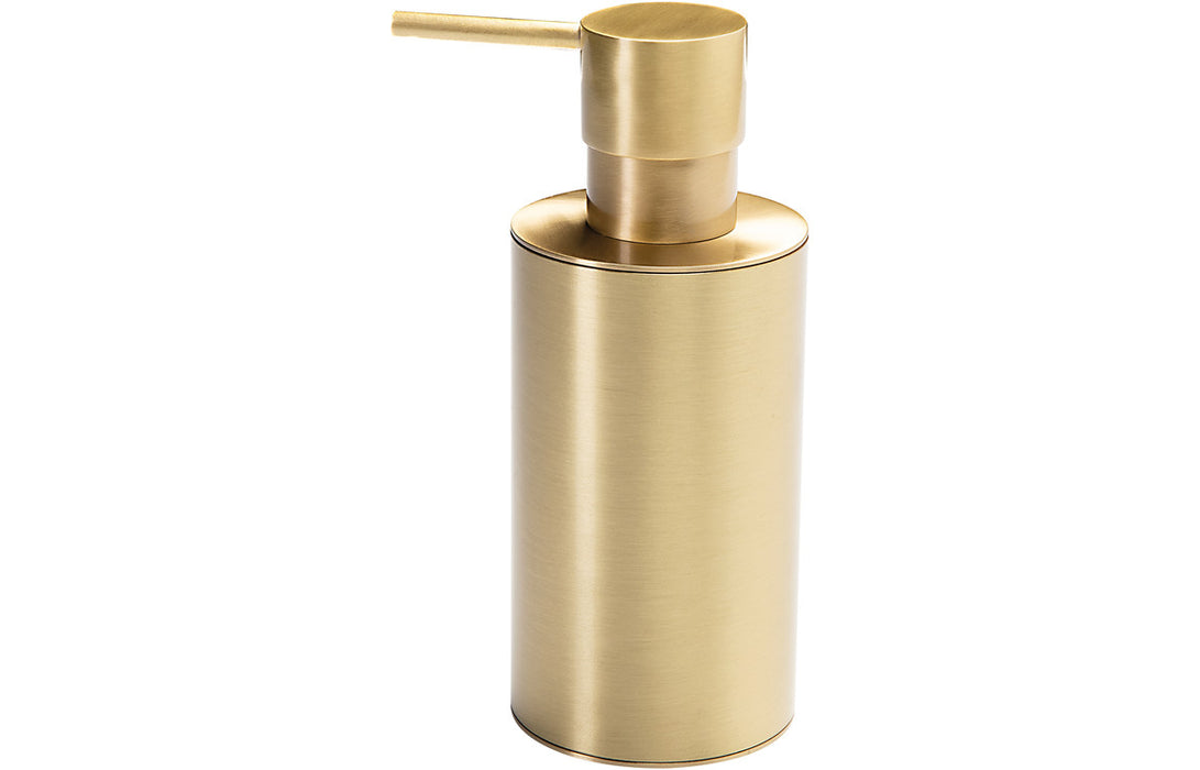 Bergamo Wall Mounted Soap Dispenser - Brushed Brass