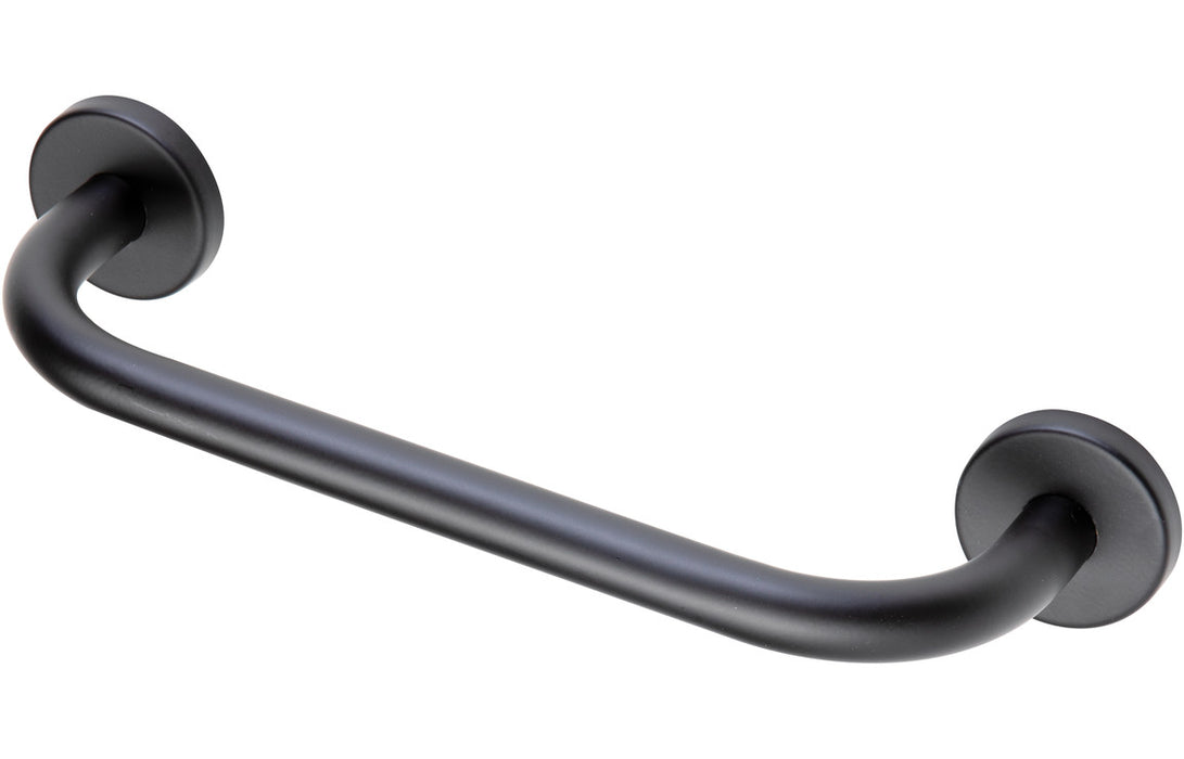 Straight 64cm Grab Rail - Matt Black