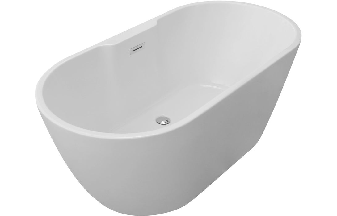 Padua Freestanding 1550x745x580mm 0TH Bath - White