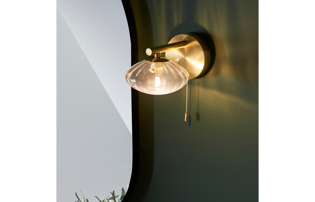 Sassari Wall Light - Brushed Brass