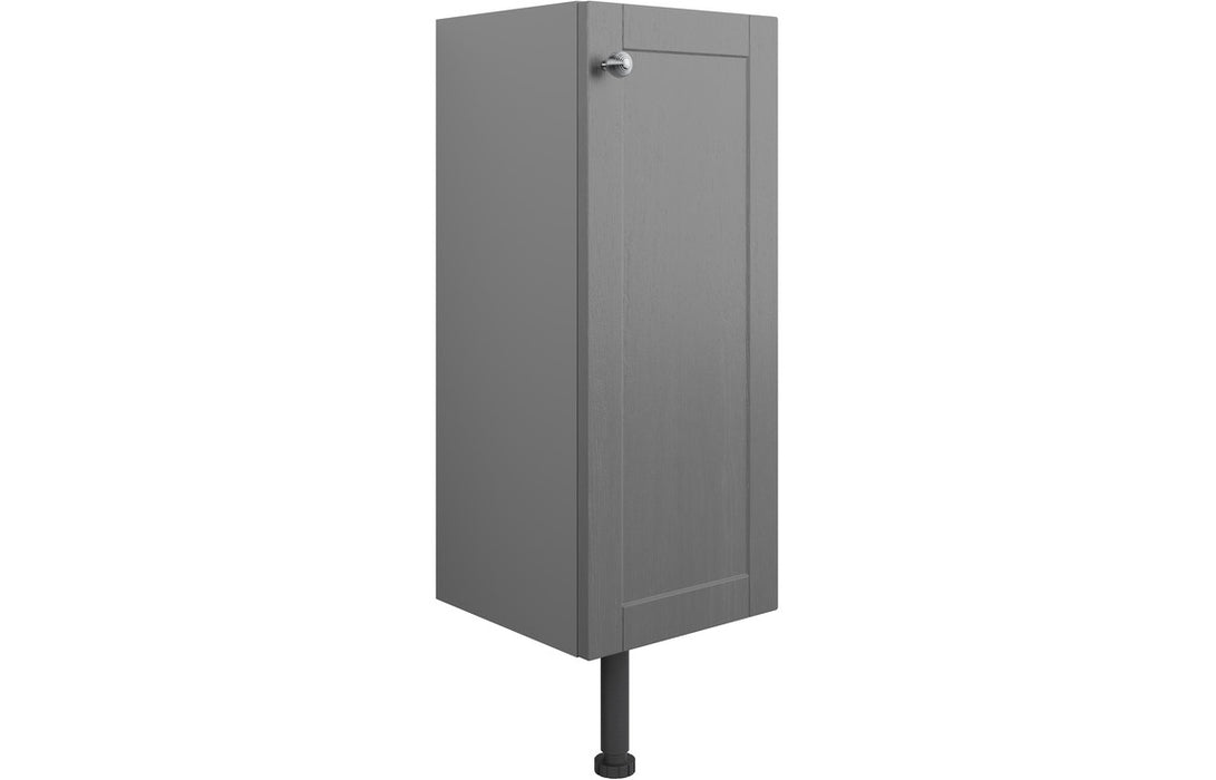 Campania 300mm 1 Door Base Unit - Grey Ash