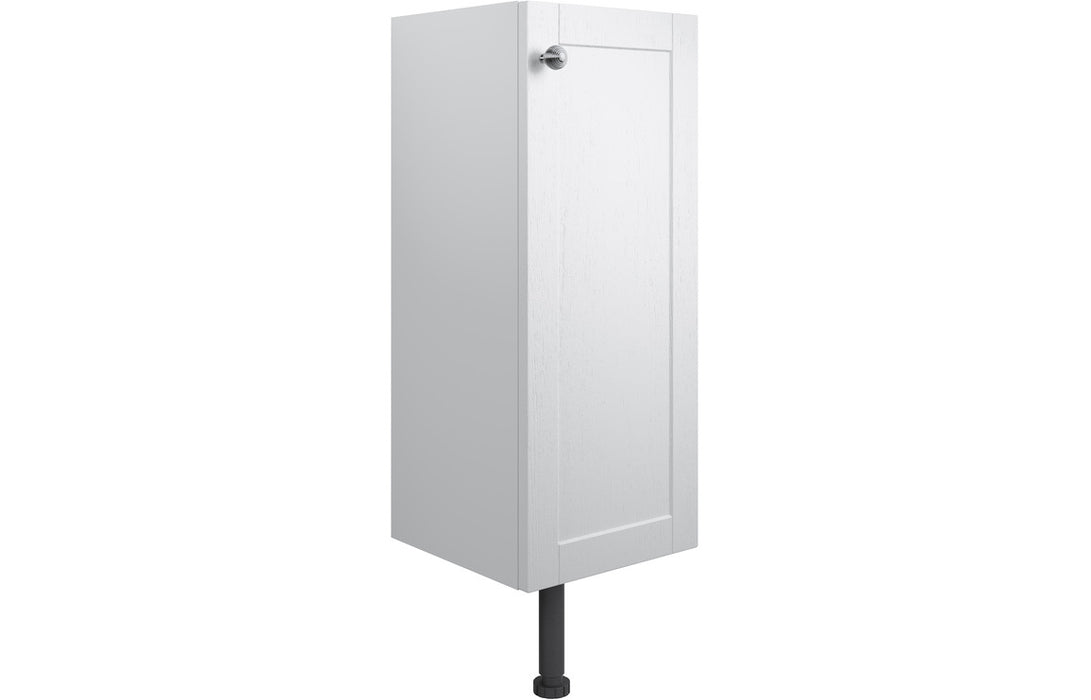 Campania 300mm 1 Door Base Unit - Satin White Ash