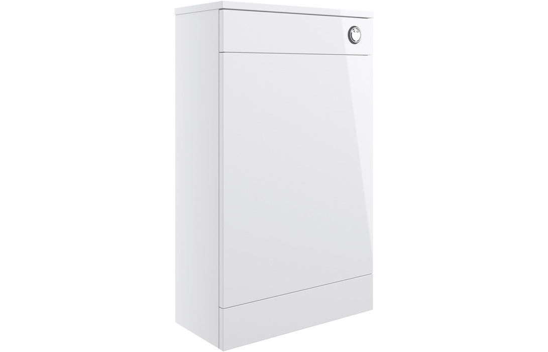 Stirling 500mm Floor Standing WC Unit - White Gloss