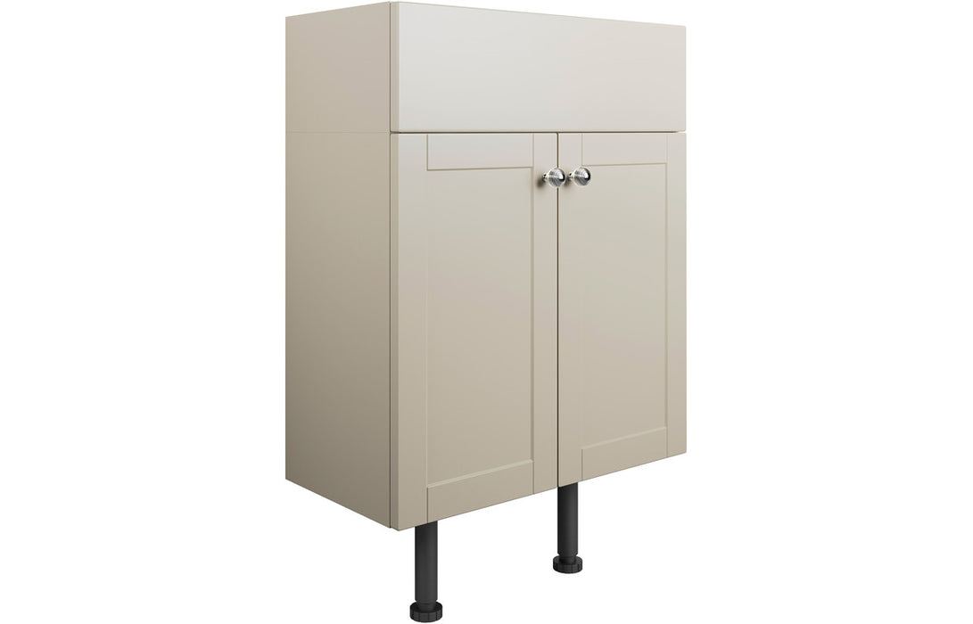 Campania 600mm 2 Door Basin Unit - Matt Latte