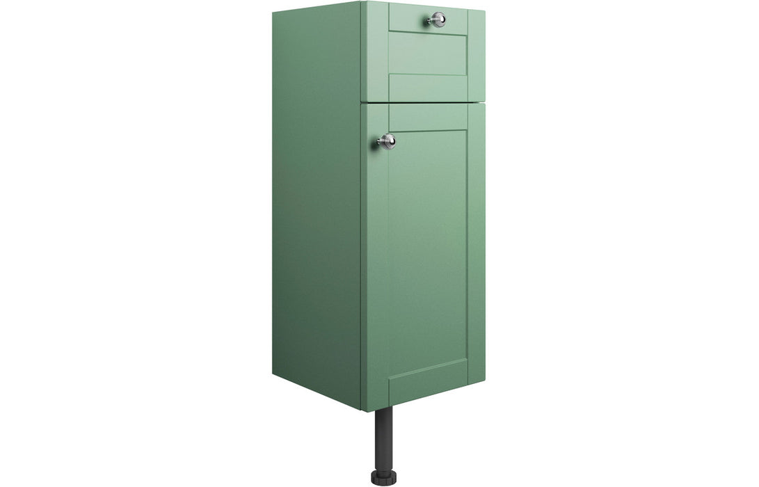 Campania 300mm 1 Drawer, 1 Door Base Unit - Matt Sage Green