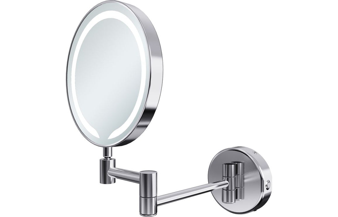 Massa Round LED Cosmetic Mirror - Chrome