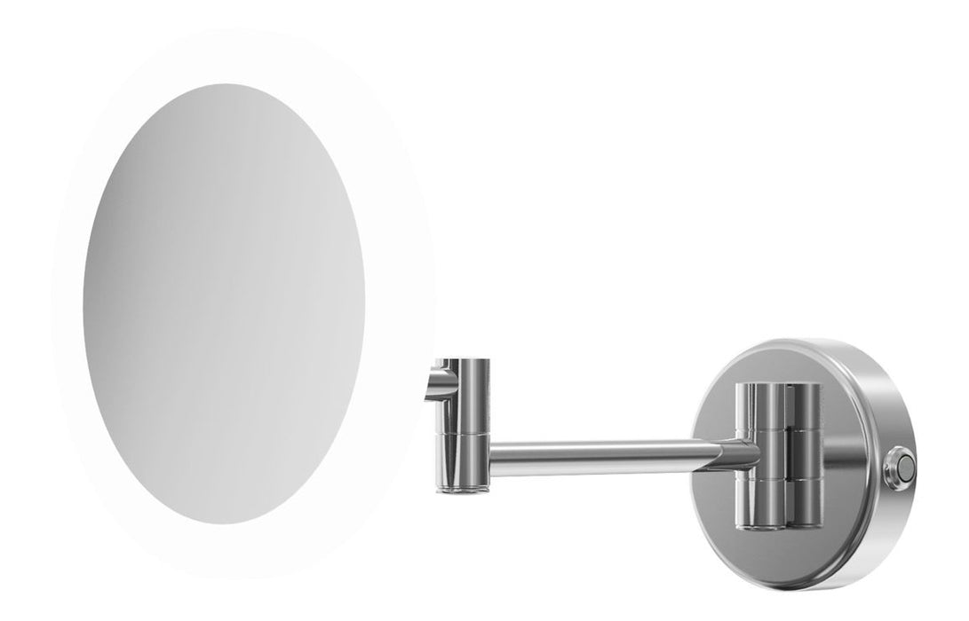 Avera Round LED Cosmetic Mirror - Frameless