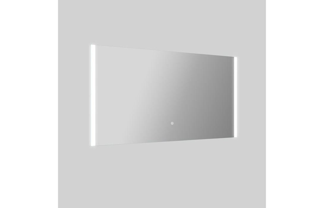 Como 1200x600mm Rectangle Front-Lit LED Mirror