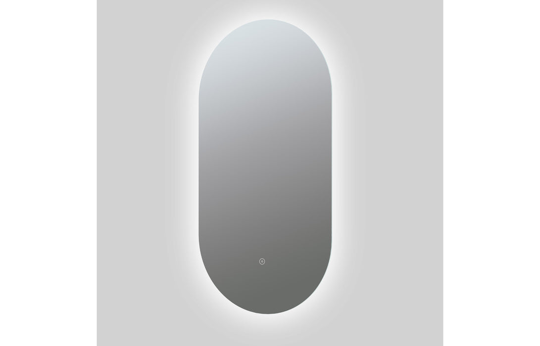 Tivoli 400mm Oblong Back-Lit LED Mirror