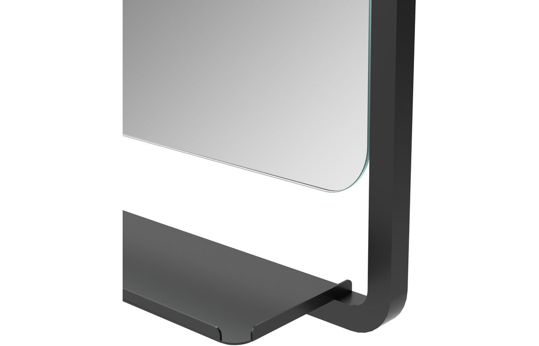 Anzio 500mm Rectangle Mirror w/Shelf