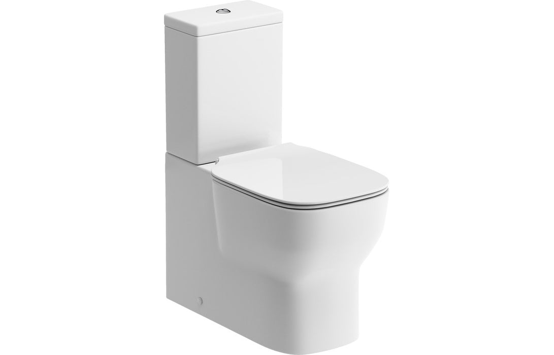 Conway Close Coupled Fully Shrouded WC & Soft Close Seat