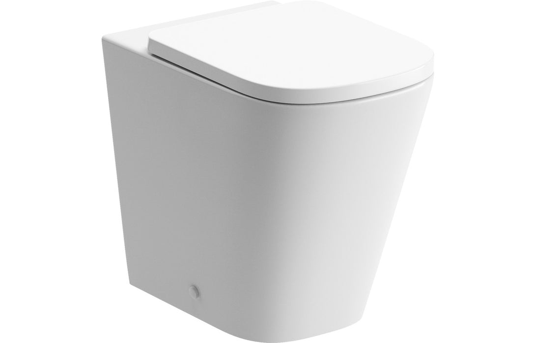 Ferndale Rimless Back To Wall Short Projection WC & Soft Close Seat