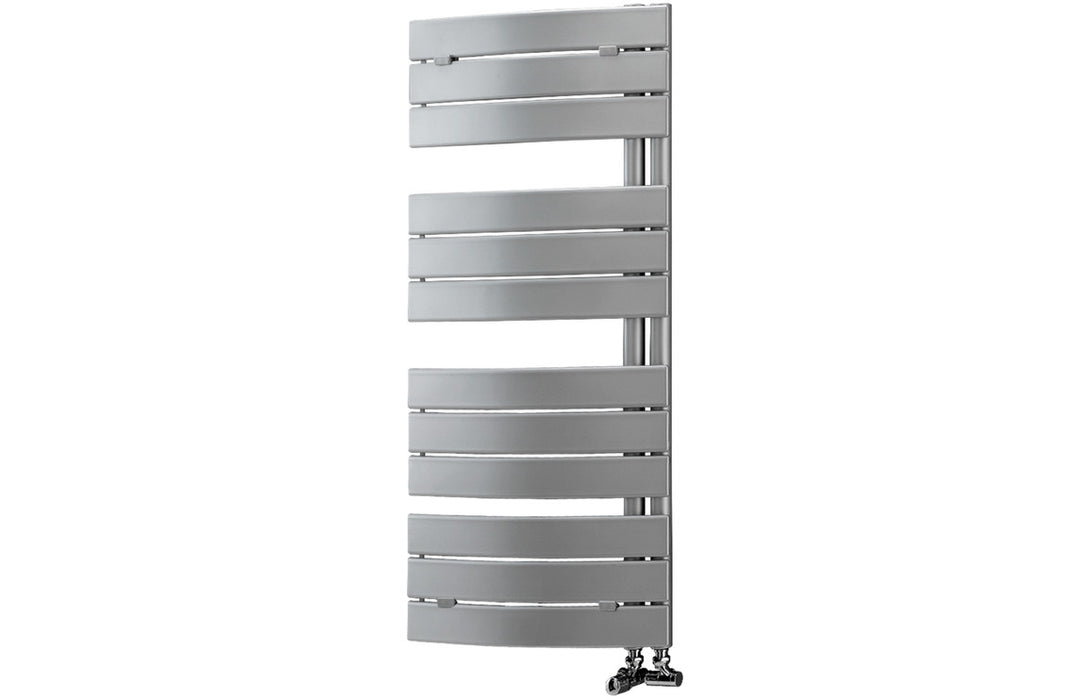 Umbria Curved Panel Ladder Radiator (550x1080x49mm) - Chrome