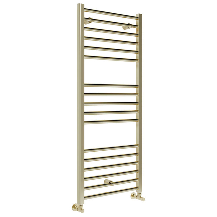 Trentino Straight 30mm Ladder Radiator (500x1600x30mm) - Brushed Brass