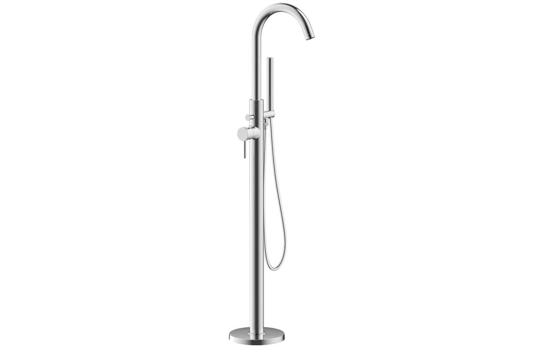 Madison Floor Standing Bath/Shower Mixer - Chrome