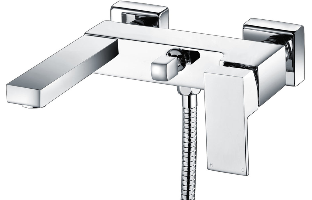 Ruby Wall Mounted Shower Mixer & Shower Kit - Chrome