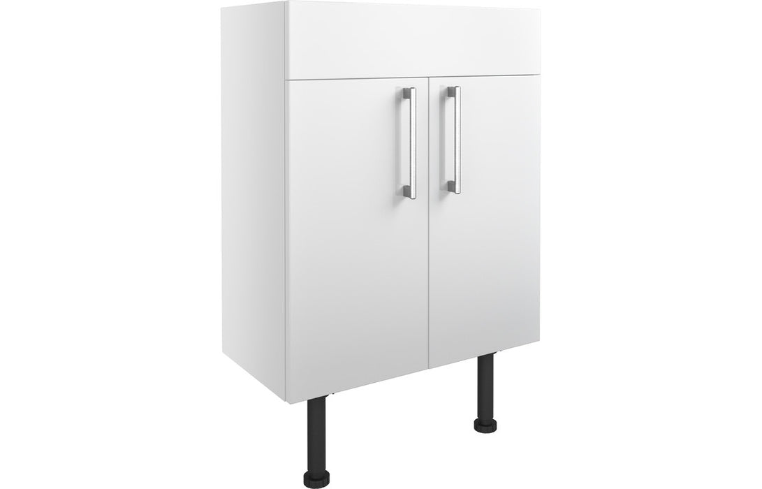 Abruzzo 600mm Basin Unit - White Gloss