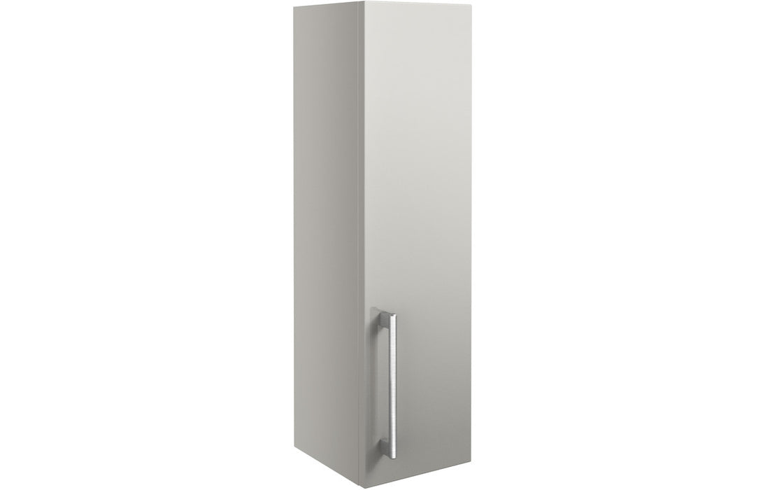 Abruzzo 200mm Wall Unit - Light Grey Gloss