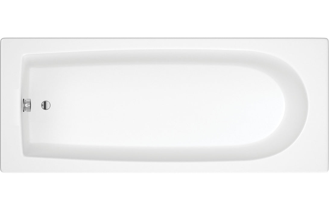 Taranto Round Single Ended 1700x800x550mm 0TH Bath w/Legs