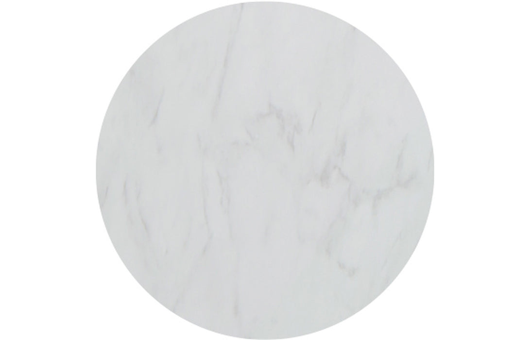 Liguria 800mm Wall Hung Storage Drawer - White Marble