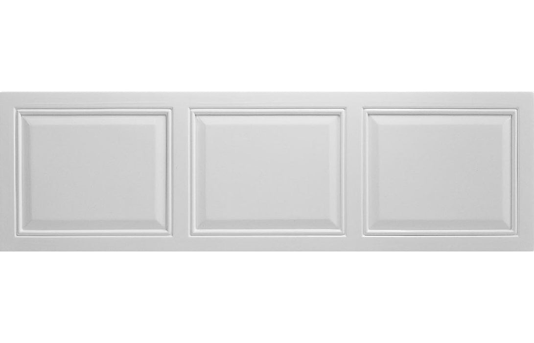 Wrexham Tudor 1700mm Bath Front Panel - White