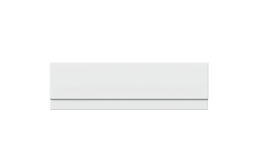 Swansea Plain 1600mm Bath Front Panel - White
