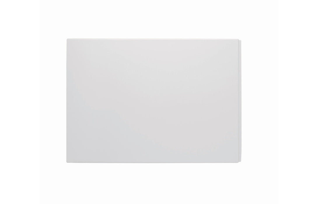 Deluxe 800mm Bath End Panel - White