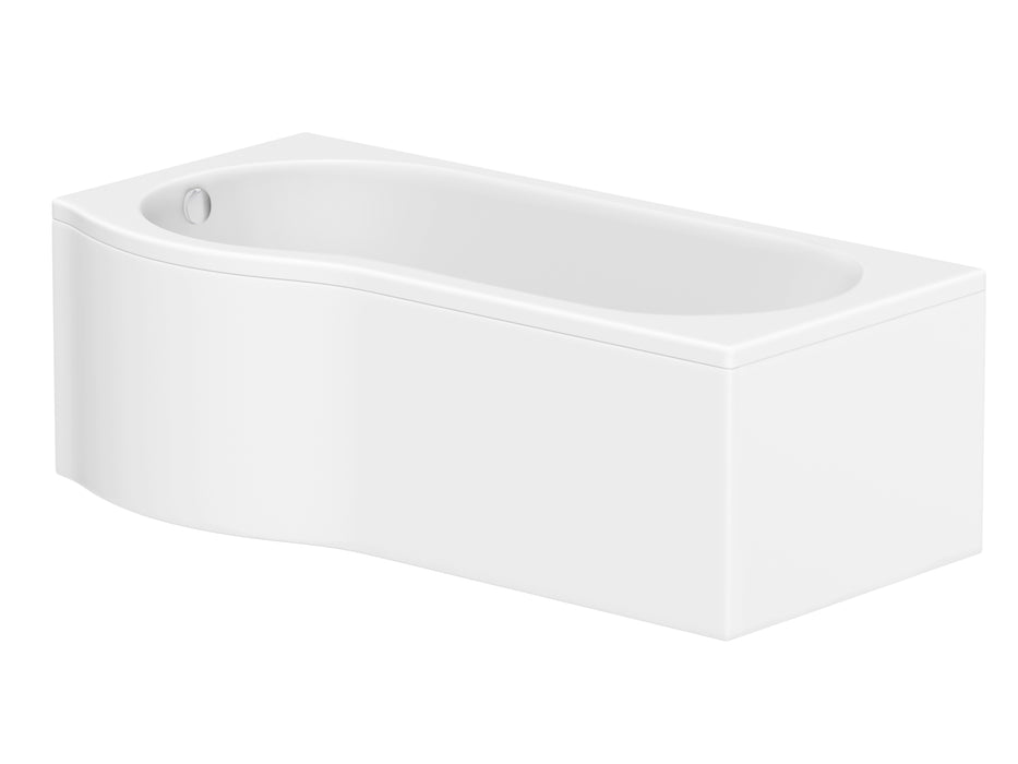 Stone 1700mm x 850mm Right Handed P Shaped Bath