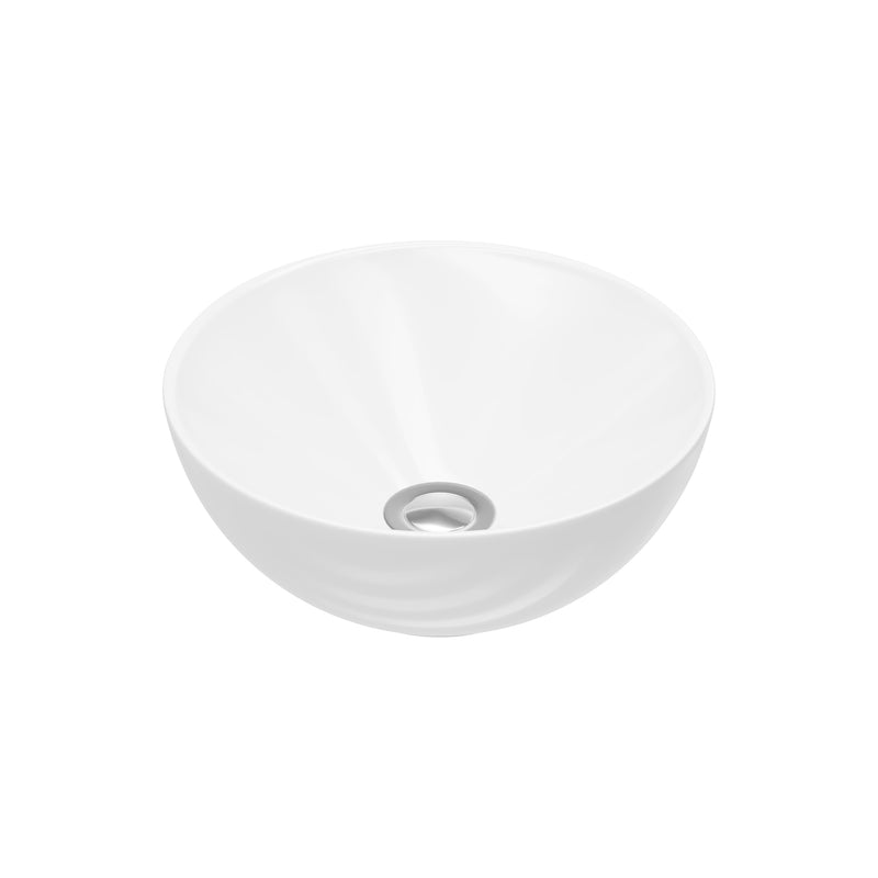 Dune 375mm Round Freestanding Bowl Basin - White