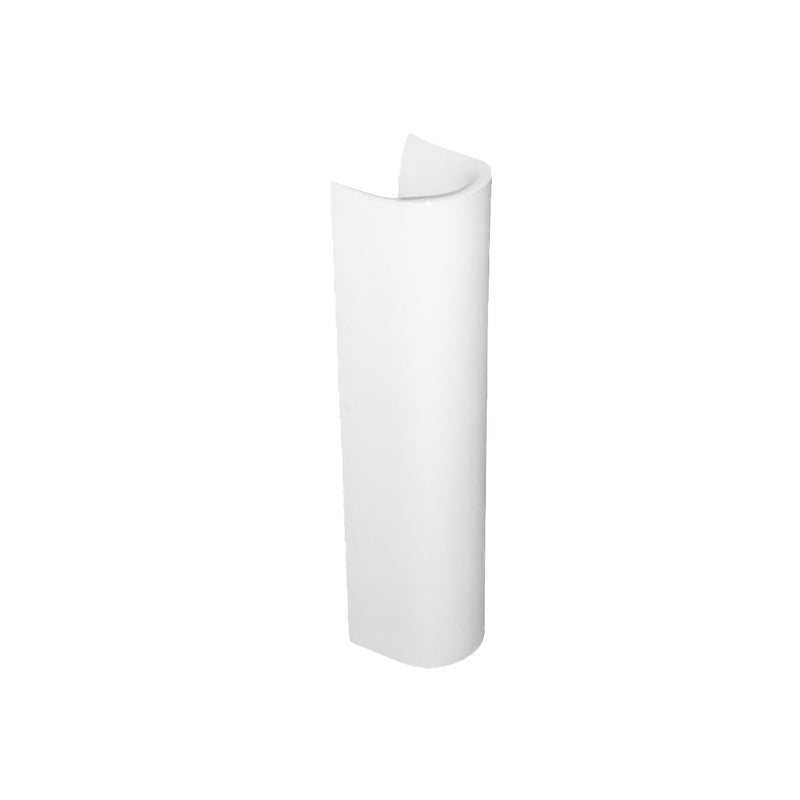Dune 660mm x 165mm Full Pedestal - White