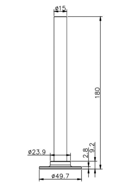 Sleeve Set 18mm x 130mm - Black