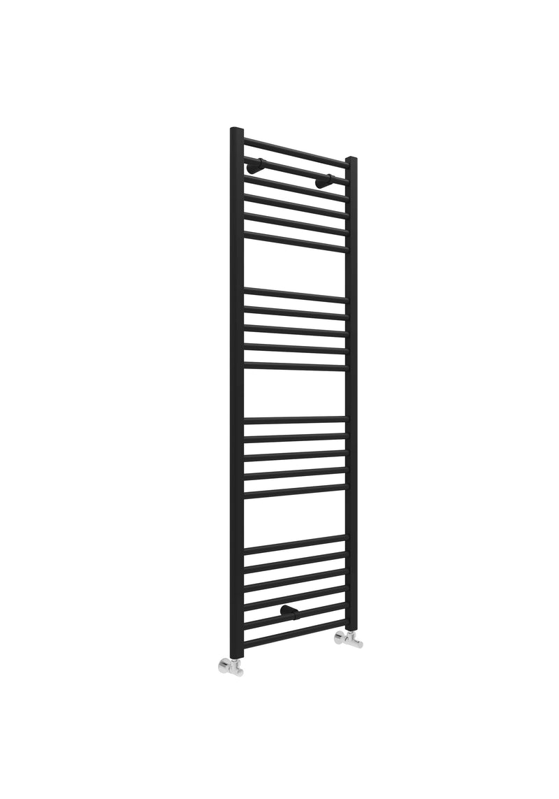 Kelvin Straight 1600 x 500mm Towel Warmer - Matt Black