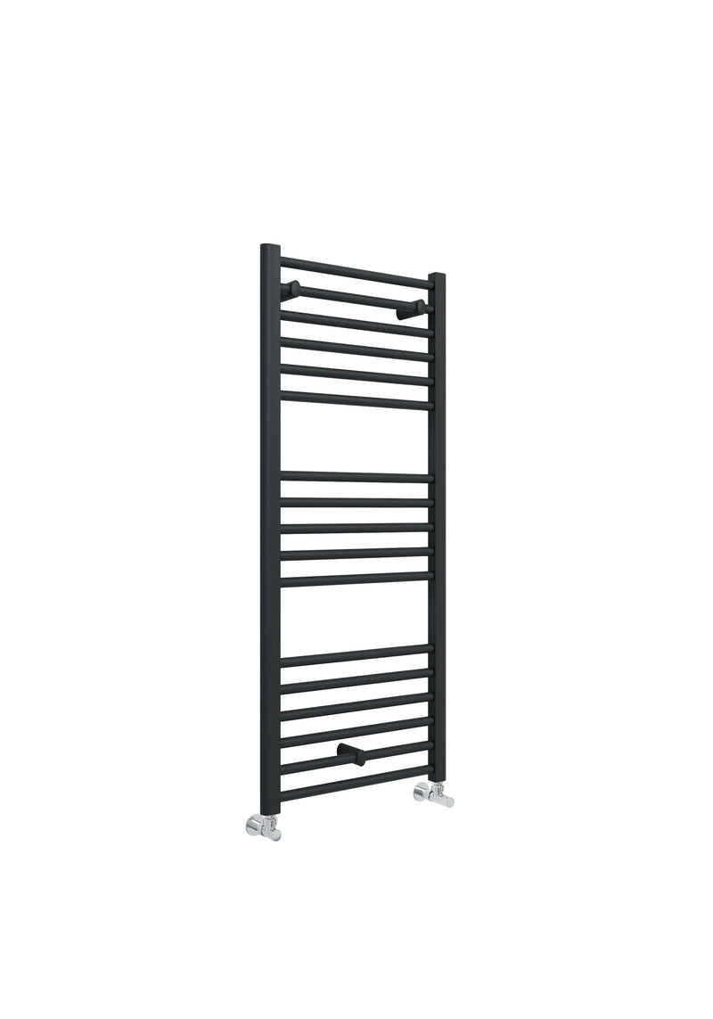 Kelvin Straight 1200 x 500mm Towel Warmer - Anthracite
