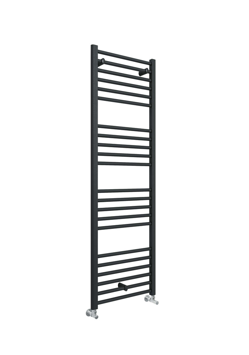 Kelvin Straight 1600 x 500mm Towel Warmer - Anthracite