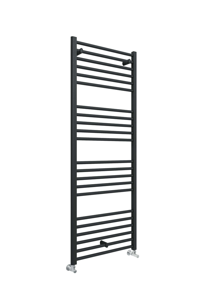 Kelvin Straight 1600 x 600mm Towel Warmer - Anthracite
