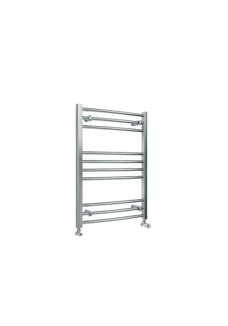 Kelvin Curved 800 x 500mm Towel Warmer - Chrome