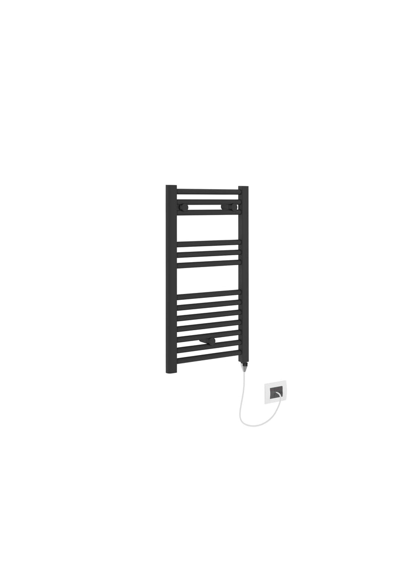 Kelvin Electric 720 x 400mm Towel Warmer - Matt Black