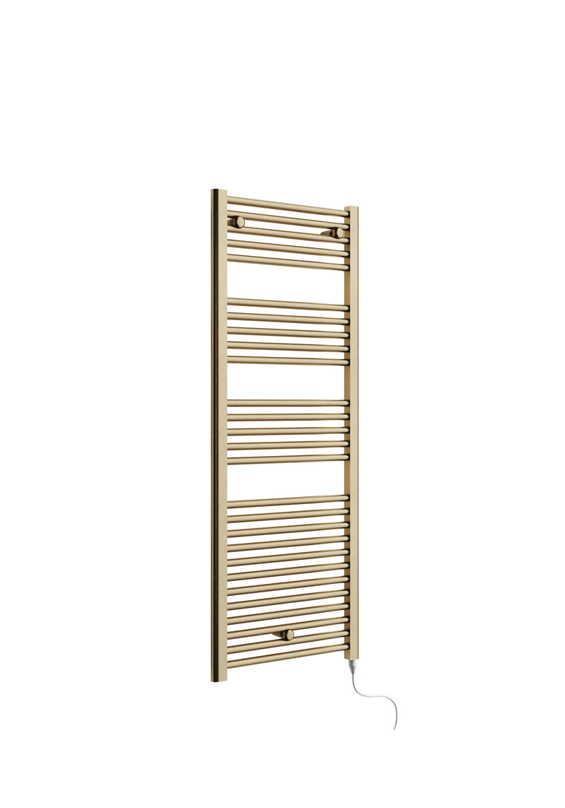 Kelvin Electric 1375 x 480mm Towel Warmer - Brass